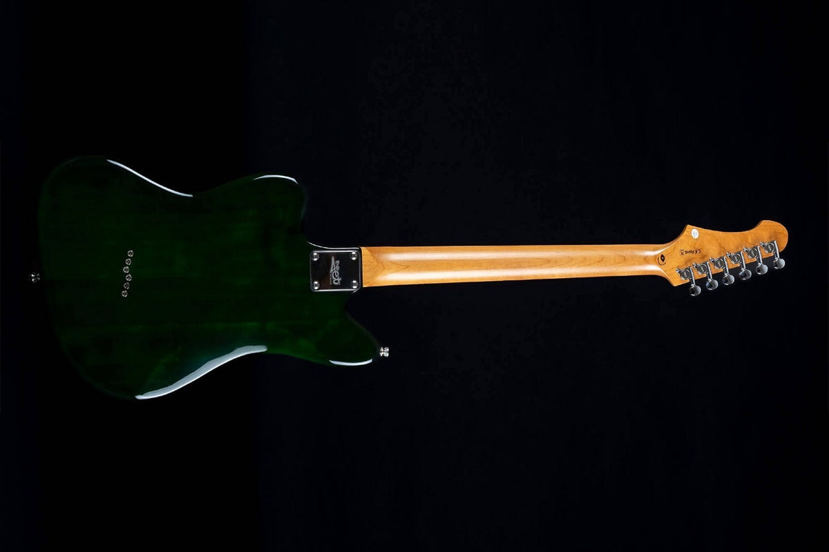 JET Guitars JJ-350 GR R – elektrische gitaar – J-stijl HH – groen