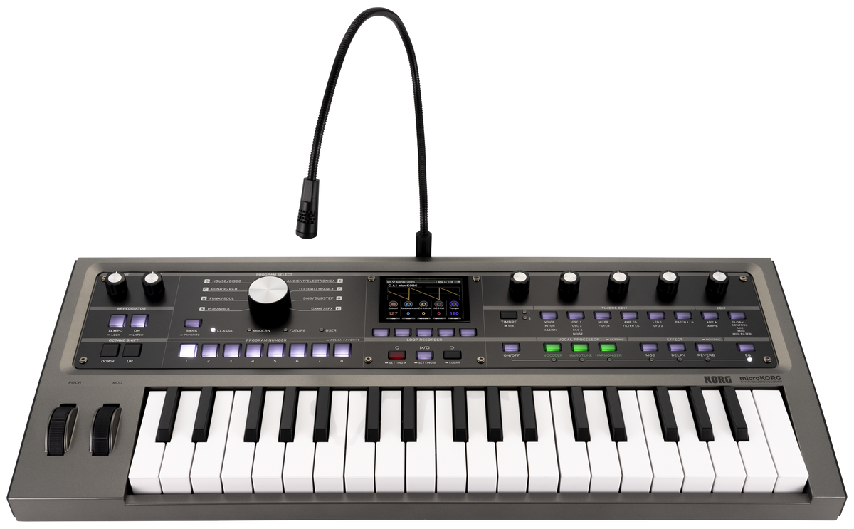 Korg Synthesizer, digitaal, microKORG2, Vocoder, 37 toetsen