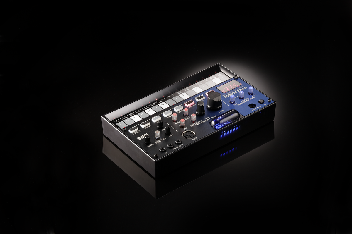 Korg Synthesizer, analoog, volca nubass, Vacuum Tube Synthesizer, Sequencer
