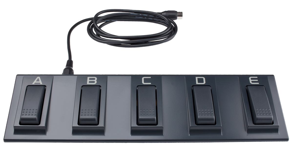 Korg Voetpedaal, EC5, Multifunctioneel, 5-voudig, Pa-Serie