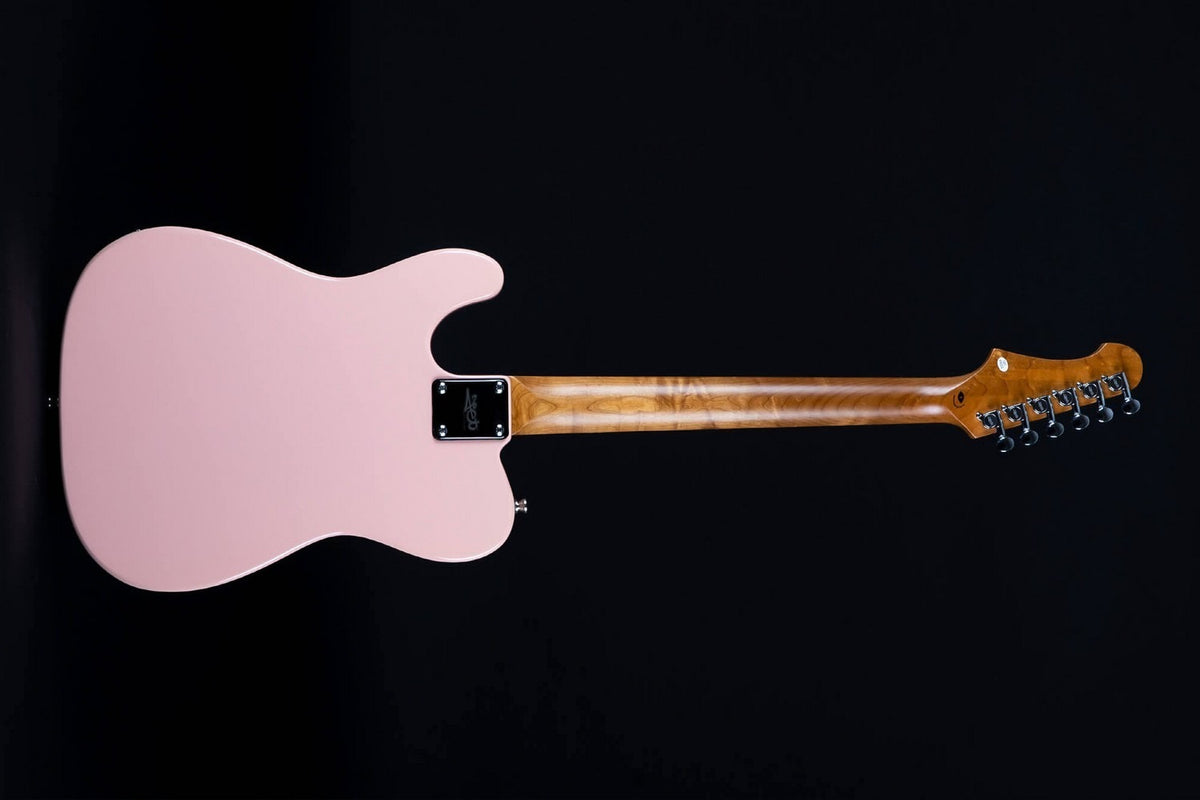 JET Guitars JT-300 PK R – elektrische gitaar – T-stijl Schelp Roze, palissander toets