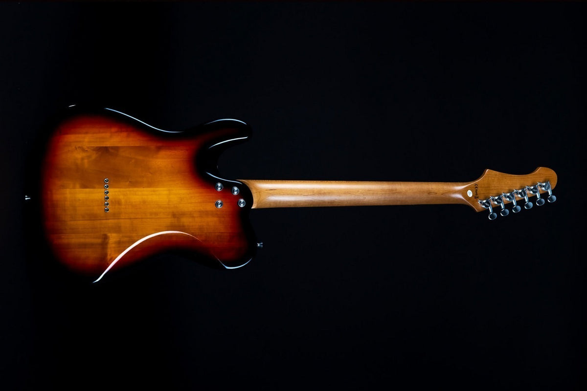 JET Guitars JT-350 SB R – elektrische gitaar – T-stijl SH Sunburst, palissander toets