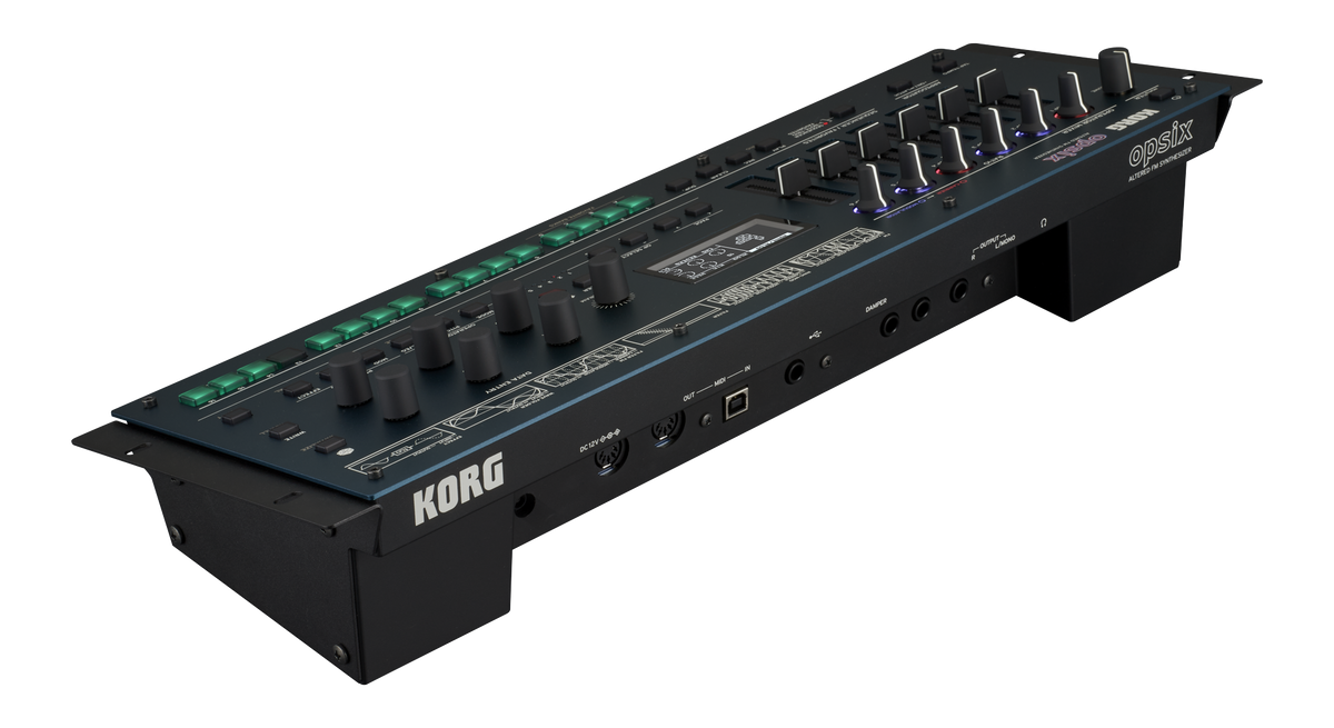 Korg Synthesizer, digitaal, opsix module, Altered FM Synthese, Desktop, Rack