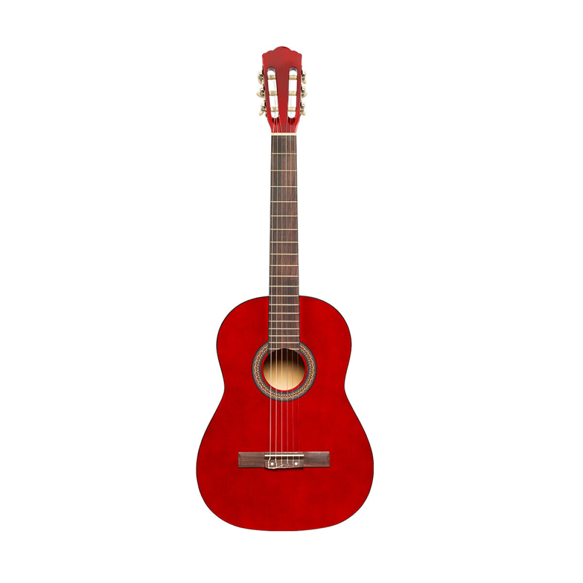 Stagg SCL50-RED klassieke gitaar Rood