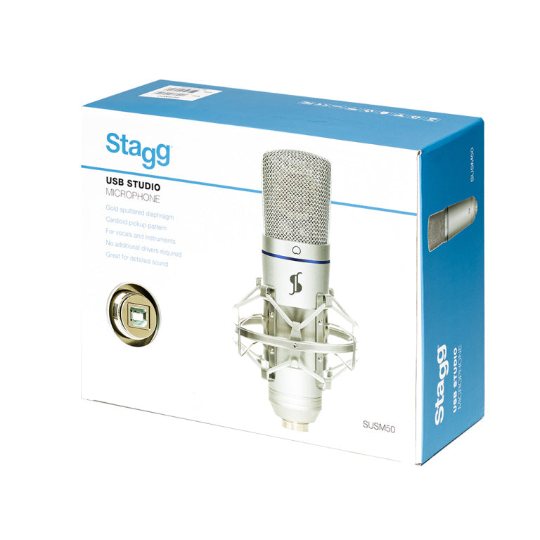 Stagg SUSM50 USB-studiocondensatormicrofoon