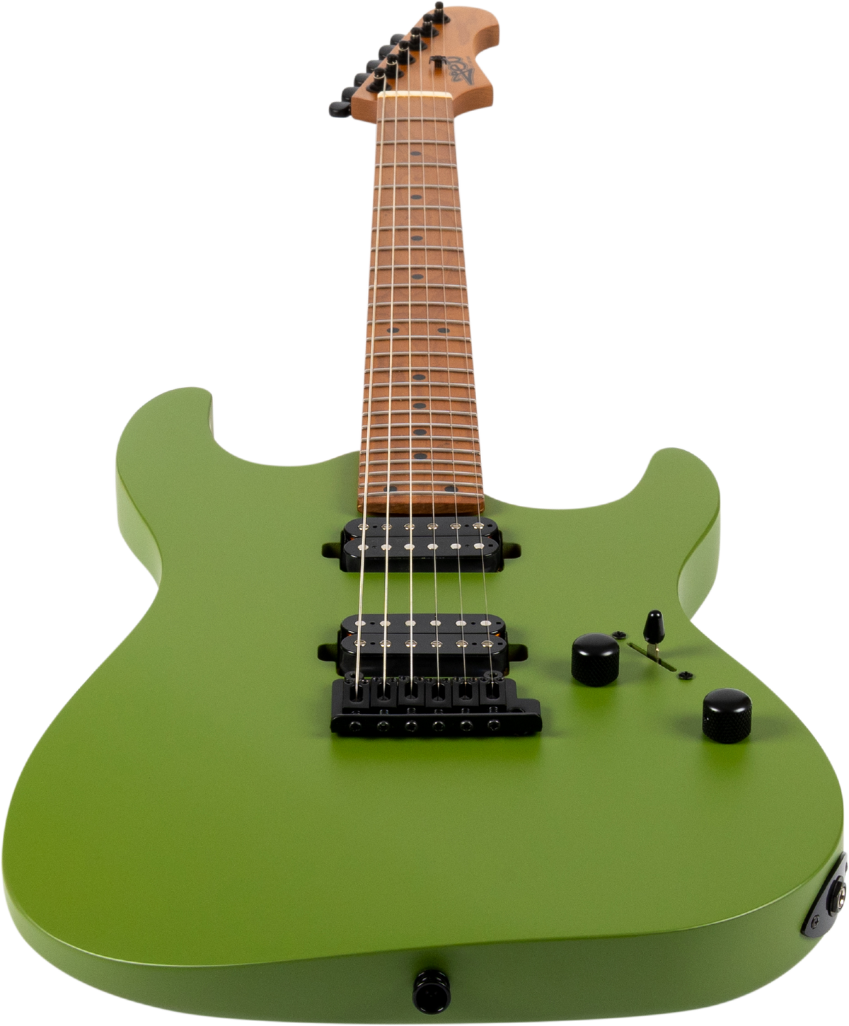JET Guitars JS-500 MGR – elektrische gitaar – S-stijl HH mat Groen