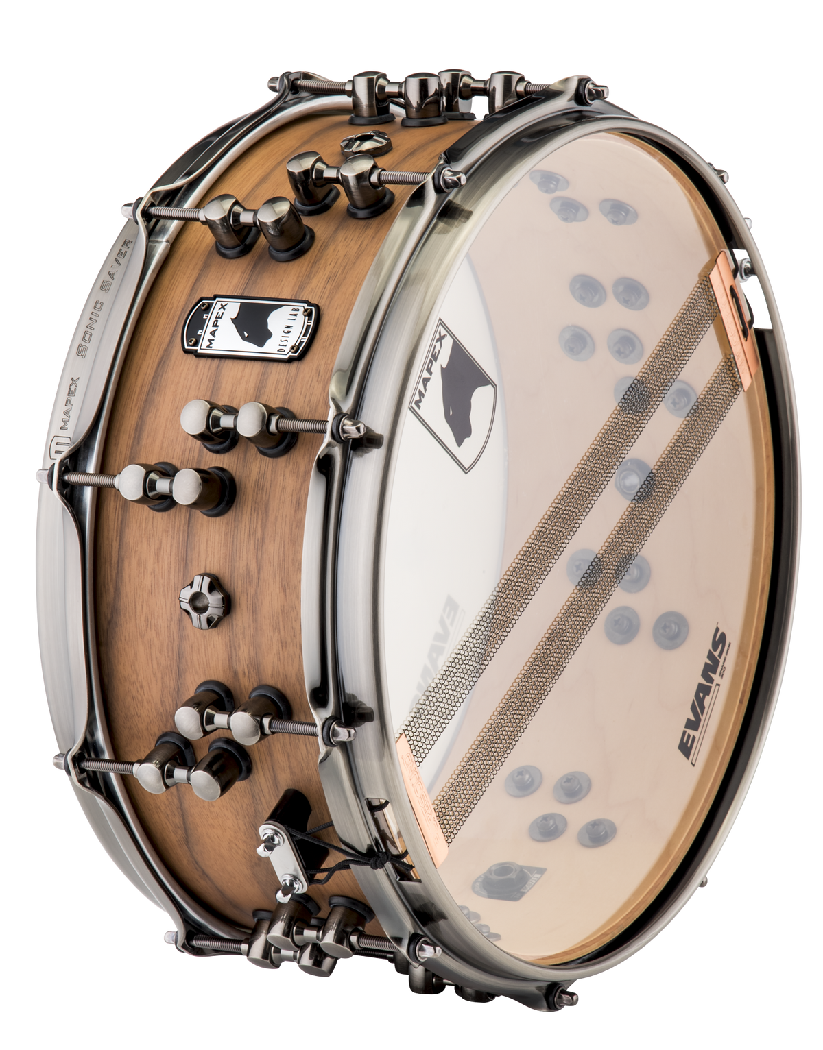 Mapex BLACK PANTHER DESIGN LAB Snare, 14x 5,5, The Machine – BPDLMW4550LNW