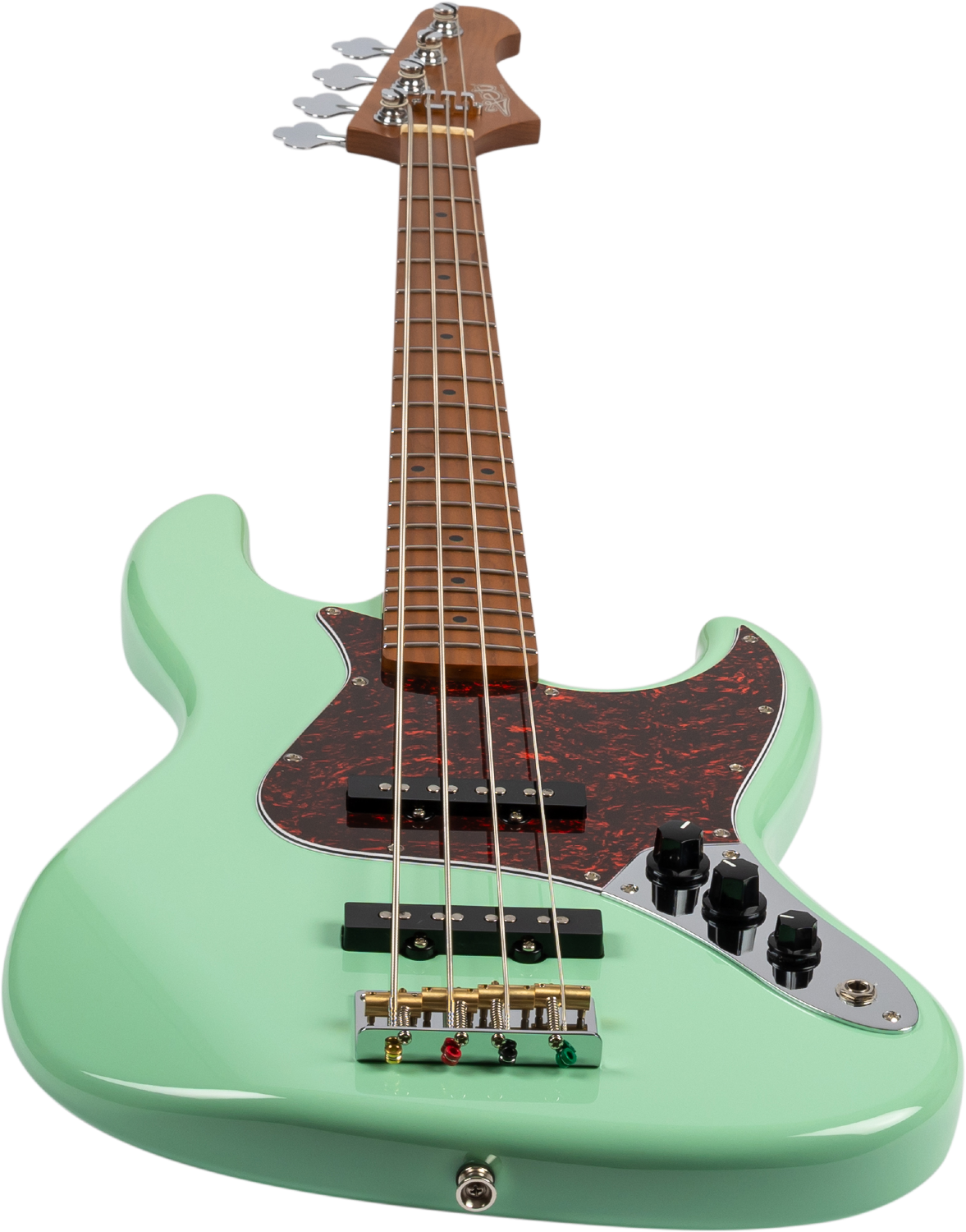 JET Guitars JJB-300 SFG – elektrische basgitaar – JB-stijl Bas SF Groen