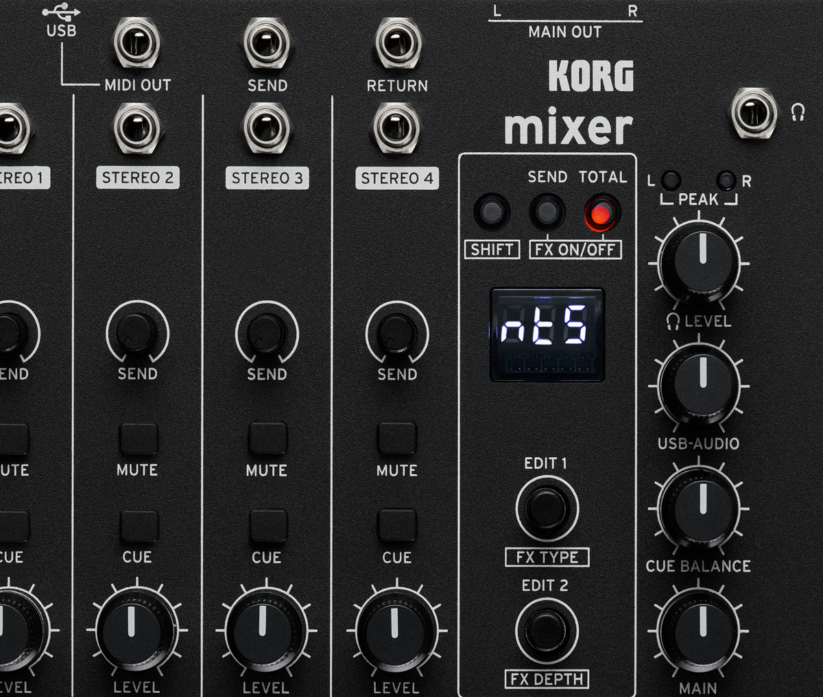 Korg Mixer, NTS-4, Nu:Tekt, DIY Kit, effecten, USB-interface