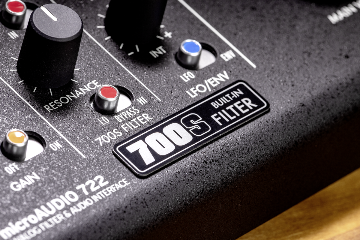Korg Audio Interface, microAUDIO722, 2 In / 2 Out, 24-bit/192 kHz, USB-C, Filter