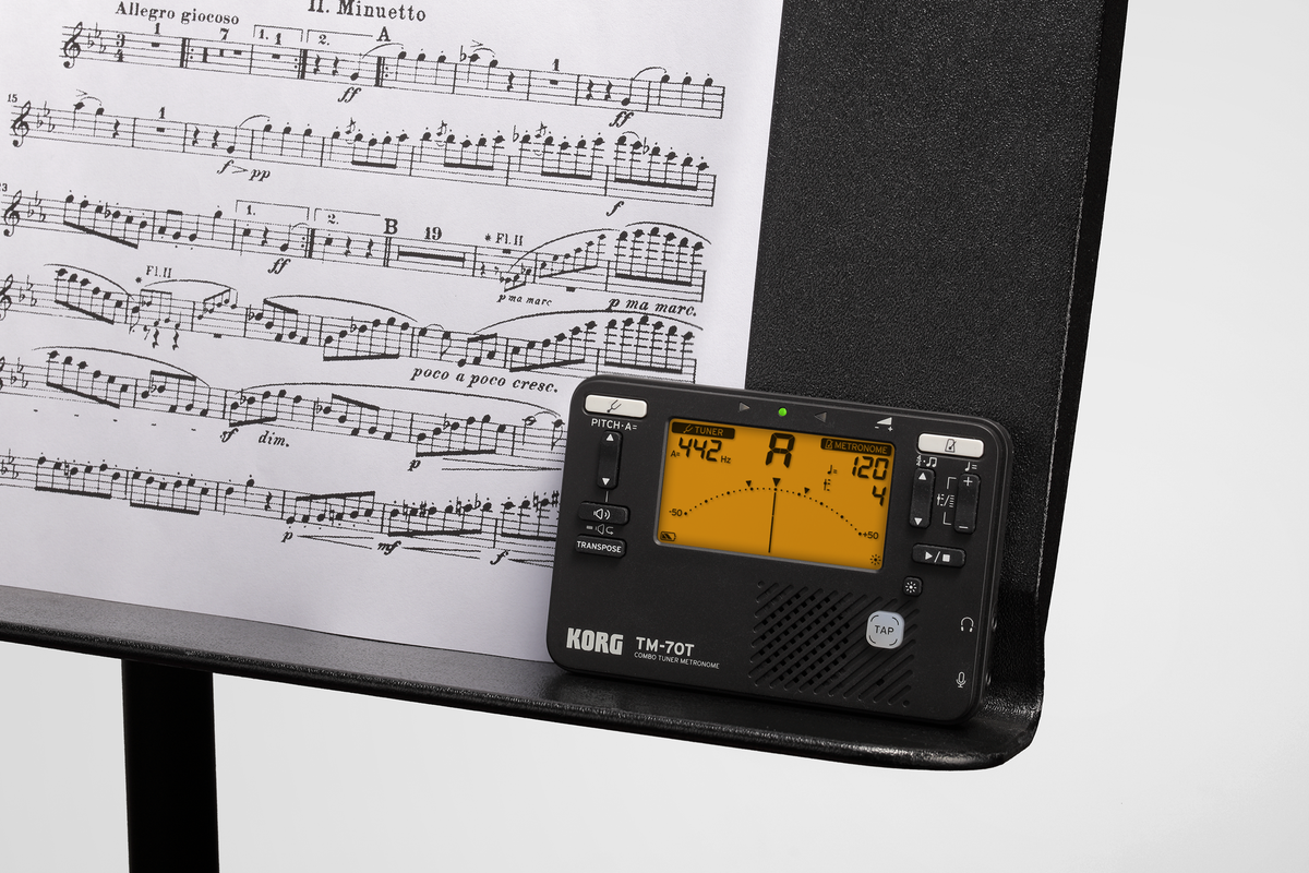Korg Metronoom, Stemapparaat, TM-70, zwart