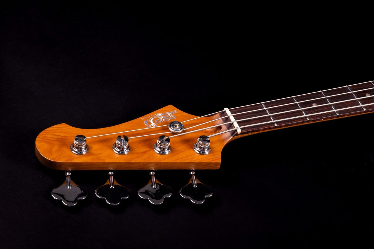 JET Guitars JPB-300 SG R – elektrische basgitaar – PB-stijl Bas Groen, palissander toets