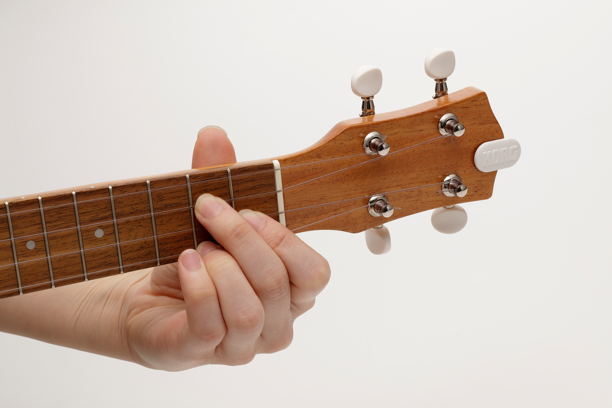 Korg Stemapparaat, Ukulele, MINIPITCH, Clip-On, wit