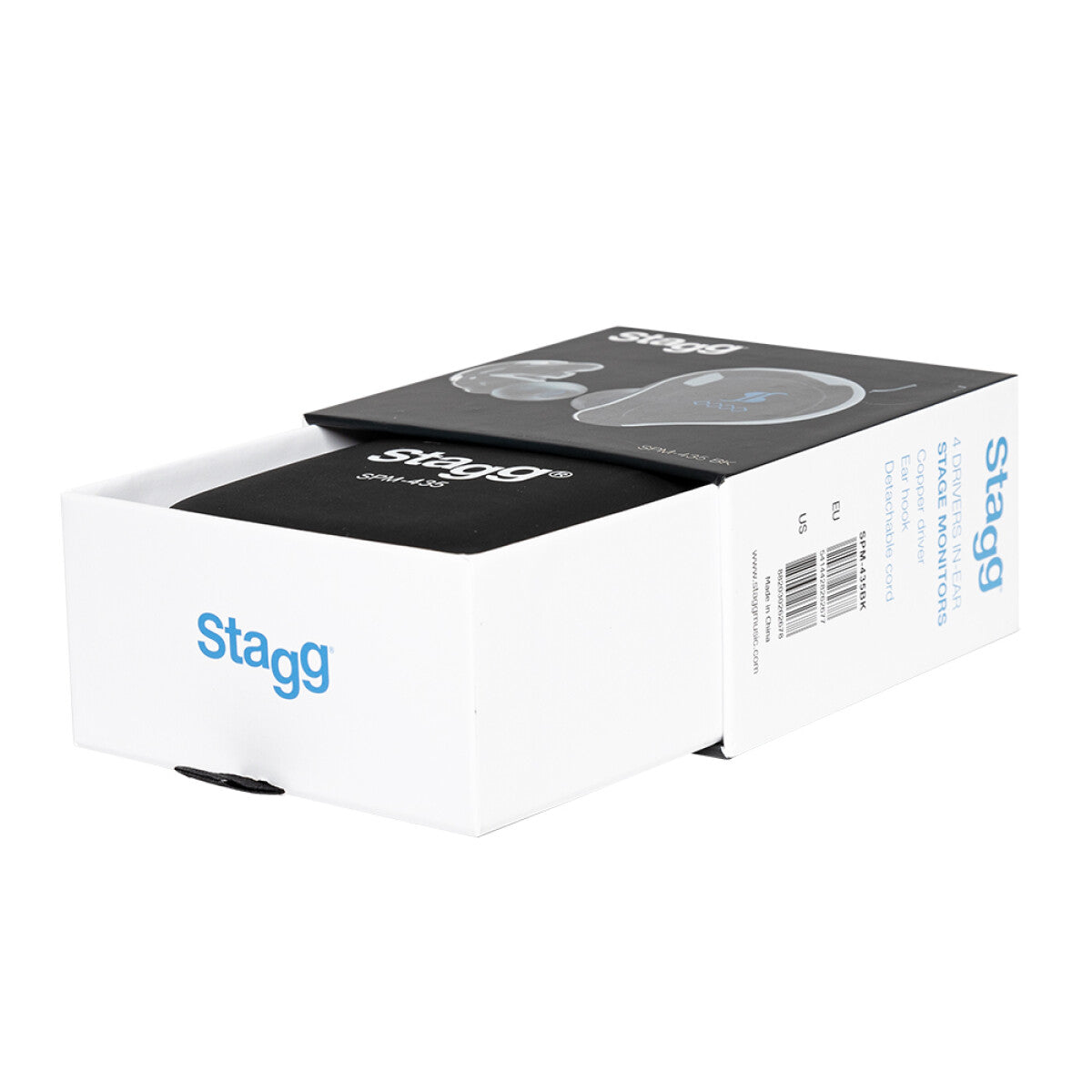 Stagg SPM-435 TR MK2 4-driver in-ear monitors transparant