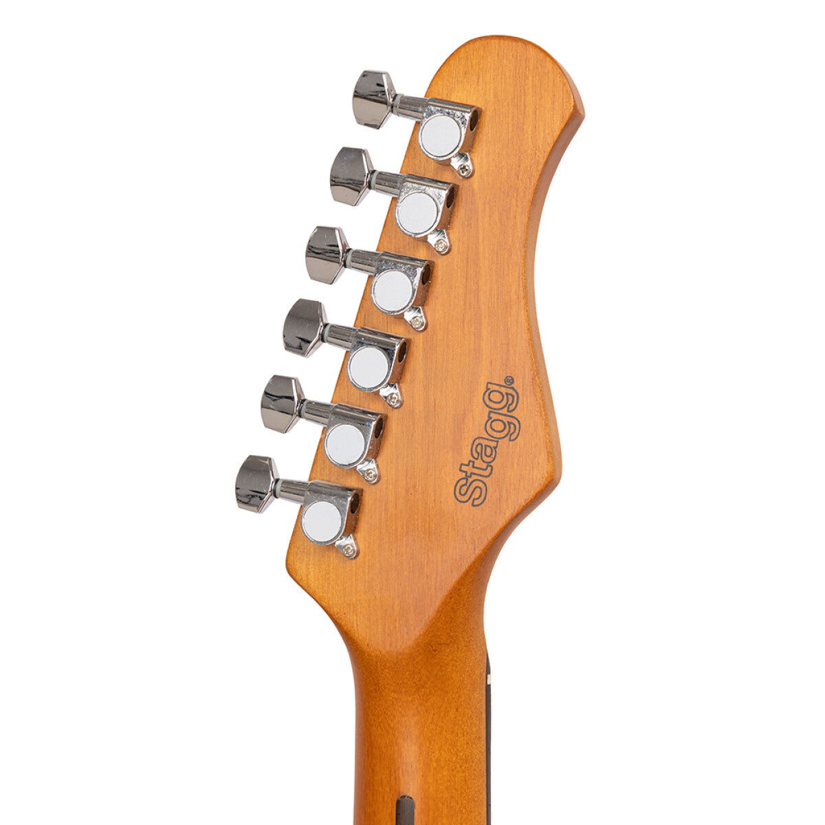 Stagg SET-STD NAT LH T-style elektrische gitaar linkshandig Naturel, Model: Linkshandig