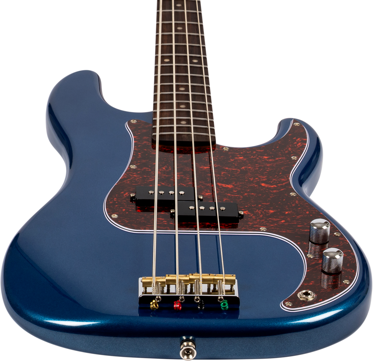 JET Guitars JPB-300 NBL R – elektrische basgitaar – PB-stijl Blauwe Rozenhout. FB