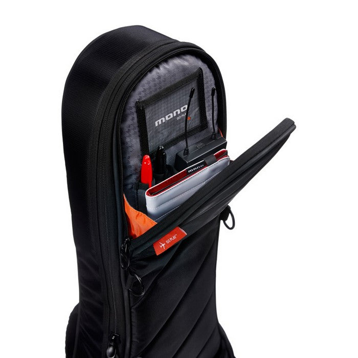 MONO Vertigo Semi-Hollow Guitar Case, Black – semi-akoestische gitaartas