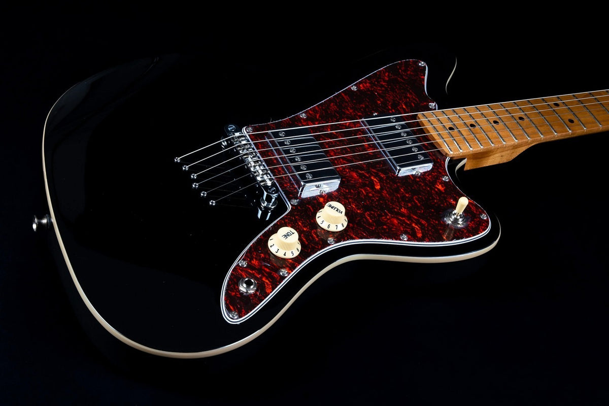JET Guitars JJ-350 BK – elektrische gitaar – J-stijl HH Zwart