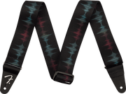 Fender 0990637215 Retro Ribbed Polyester Gitaarband Sound Wave Design