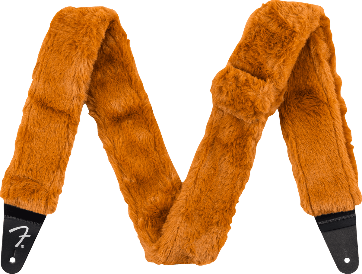 Fender 0990642003 Poodle Pluche Gitaarband Rust
