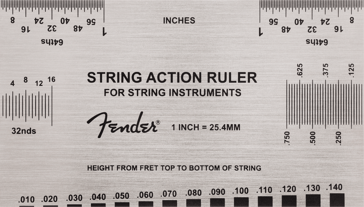 Fender String Action Gauge Snaarhoogtemeter
