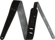 Fender 0990691006 Gitaarband 2 inch Suède Omkeerbaar Zwart/Grijs