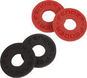 Fender 0990819000 Strap Blocks Zwart/Rood 4-Pack