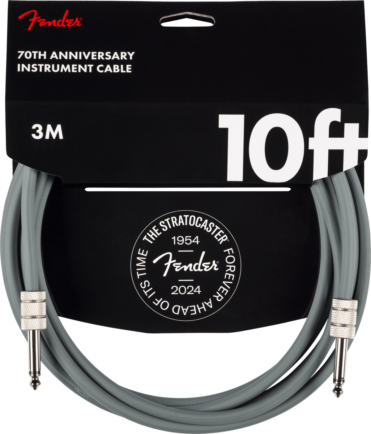 Fender 70th Anniversary Gitaarkabel 3 Meter Grijs
