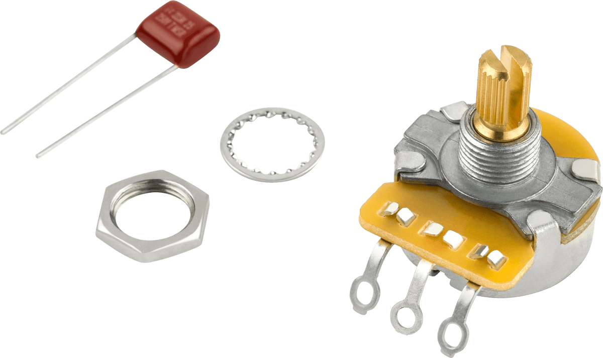 Fender 0990830000 250 kΩ Potentiometer Gespleten As 3/8 Inch