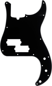 Fender 0991352000 Standard Precision Bass Slagplaat Zwart 13-Gaats 3-Laags met Trussrod-Uitsparing