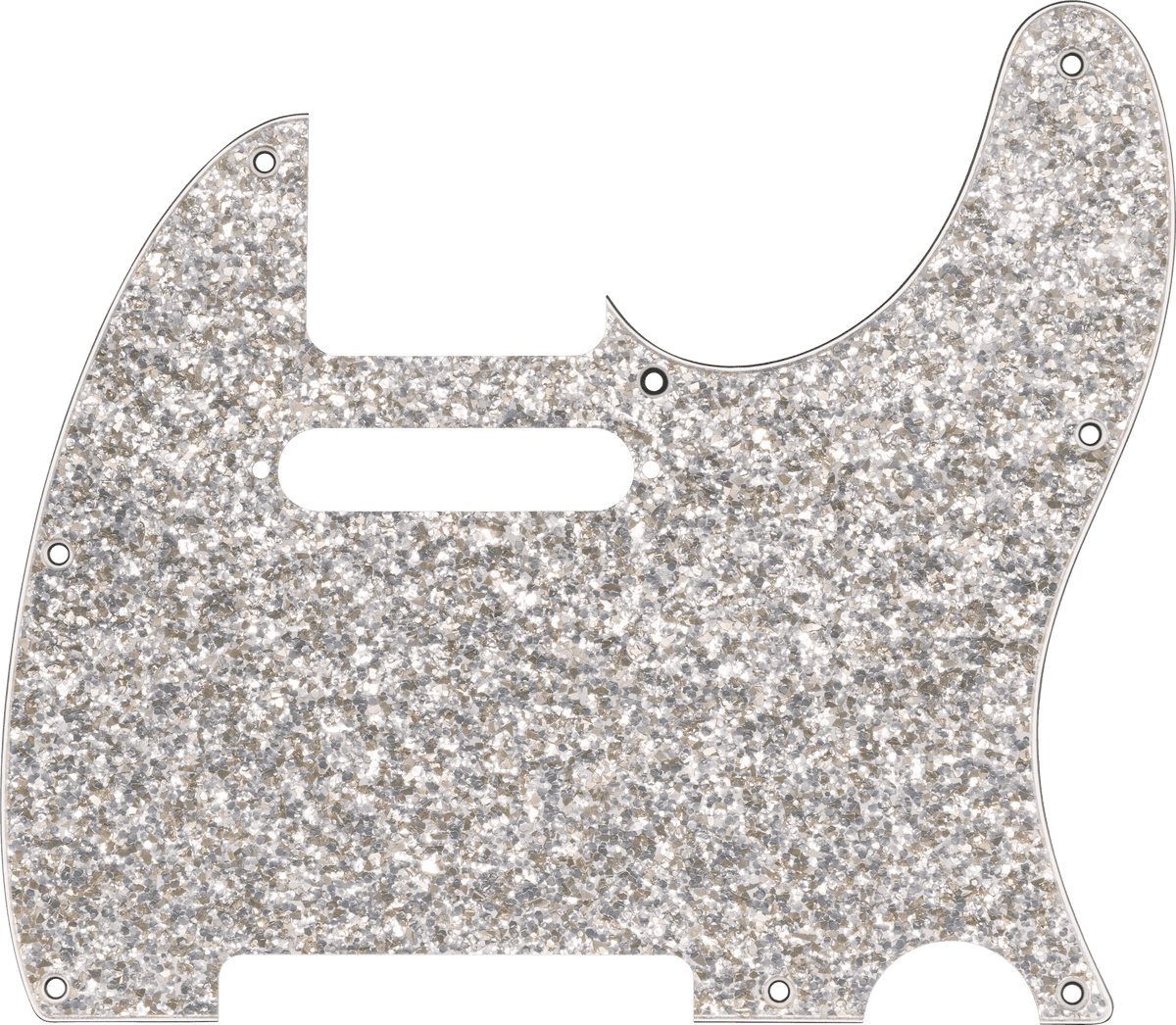 Fender 0992186002 Telecaster SS Slagplaat Zilver Sparkle Hybride Glas/Glitter