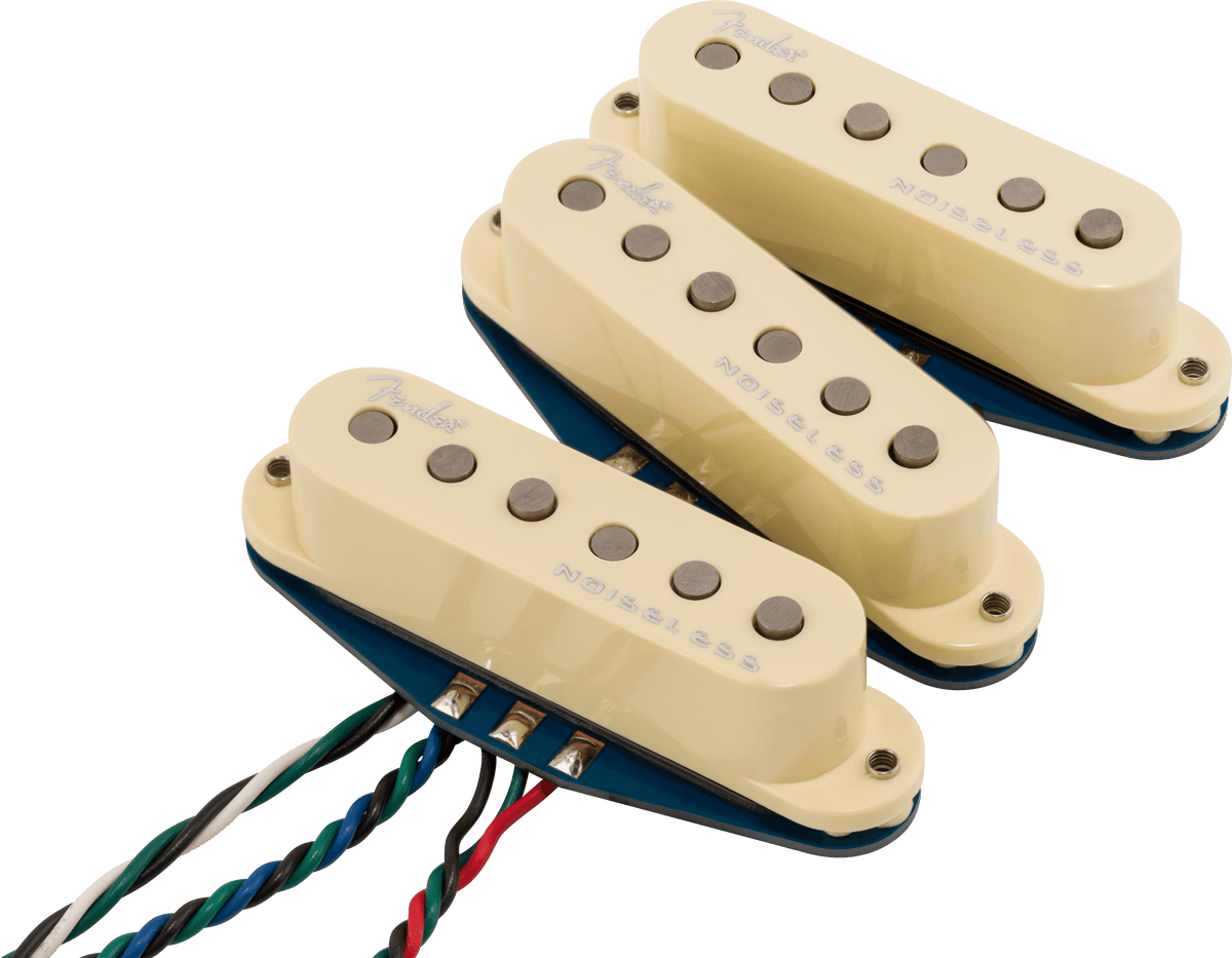 Fender 0992290000 Ultra Noiseless Vintage Stratocaster Elementset Aged White