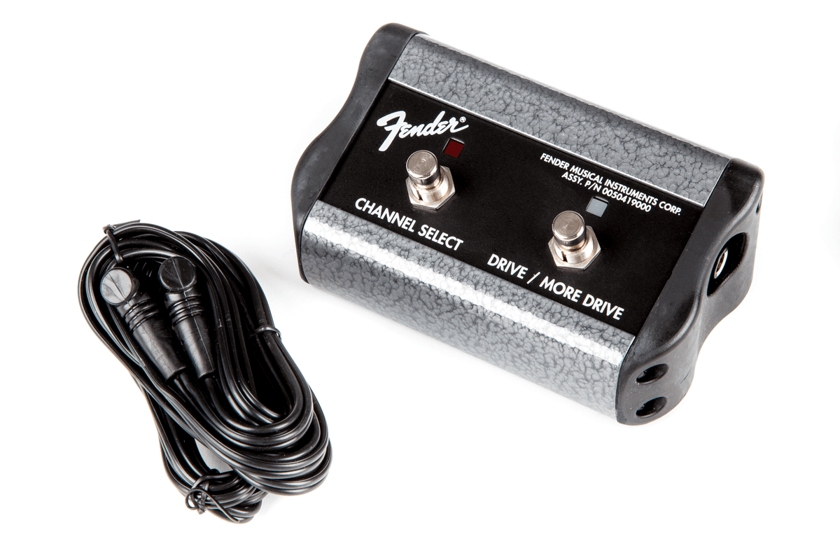 Fender 0994062000 2-Button 3-Function Channel/Gain/More Gain Footswitch