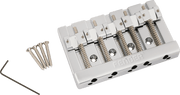 Fender 0994409000 HiMass 5-Snarige Basgitaarbrug Breed met Zinken Zadels Chroom