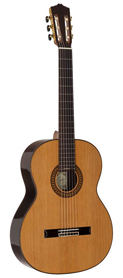 Salvador Cortez CC-60 Solid Top Concert Series Klassieke Gitaar Ceder