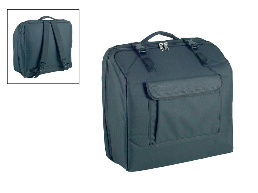 Boston Z-034-BK Accordeon tas, zwart, 2 rugriemen, voor 34 toetsen, 72 bassen