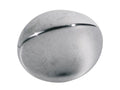 Boston BUT-04 Mechaniekknoppen, metaal, vernikkeld, push-on model, 18x13mm, 12-pack