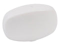 Boston BUT-10 Mechaniekknoppen, ivoorkleurig plastic, push-on model, 21x13mm, 12-pack
