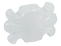 Boston BUT-11 Mechaniekknoppen, vlindermodel, parelmoer, push-on model, 24x16mm, 12-pack