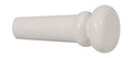 Boston 2092 Eindknop, plastic, wit, folk model (viool vorm), 12-pack