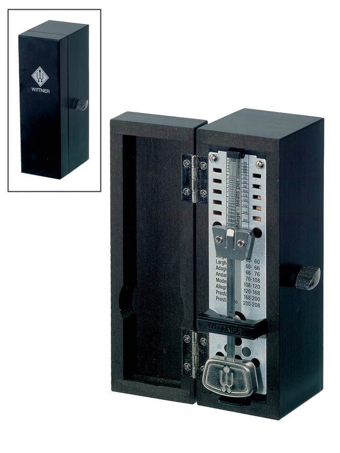 Wittner Metronoom - Houten Kast, zonder Bel, Mat