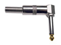 Boston S-240 Jack plug, 6,3mm, 2-polig, nikkel, haaks, met veer 7mm