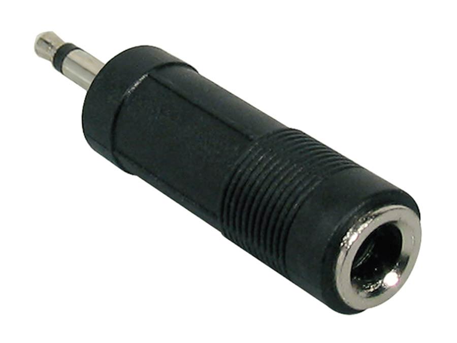 Boston AT-100 Verloop plug, 6,3mm jack female mono, 3,5mm jack male mono