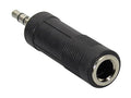 Boston AT-120 Verloopplug, 6,3mm jack female stereo, 3,5mm jack male stereo