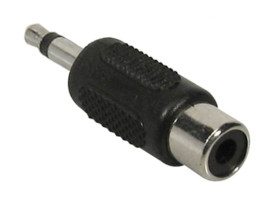 Boston AT-130 Verloop plug, RCA female, 3,5mm jack male mono