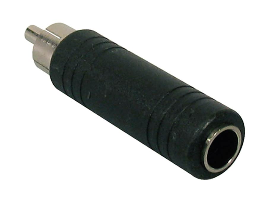 Boston AT-180 Verloop plug, 6,3mm jack female mono, RCA male