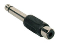 Boston AT-190 Verloop plug, RCA female 6,3mm jack male mono