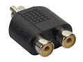 Boston AT-230 Verloop plug, 2x RCA female, RCA male