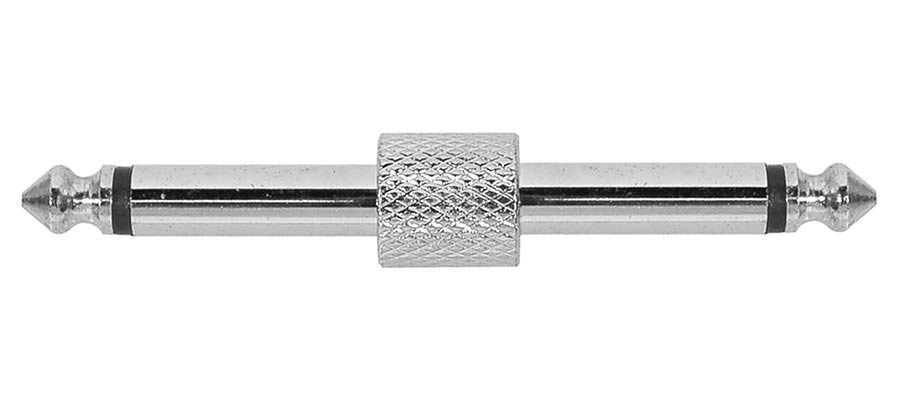 Boston AT-260 Verloop plug, 6,3mm jack male mono, 6,3mm jack male mono, metaal