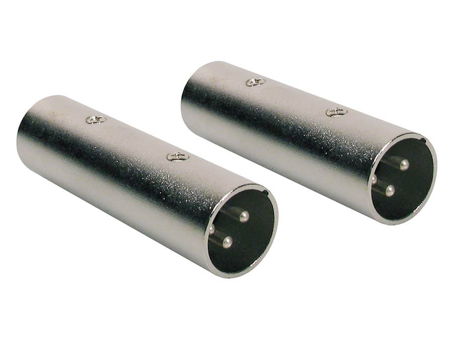 Boston AT-330 Verloop plug, XLR male metaal, XLR male